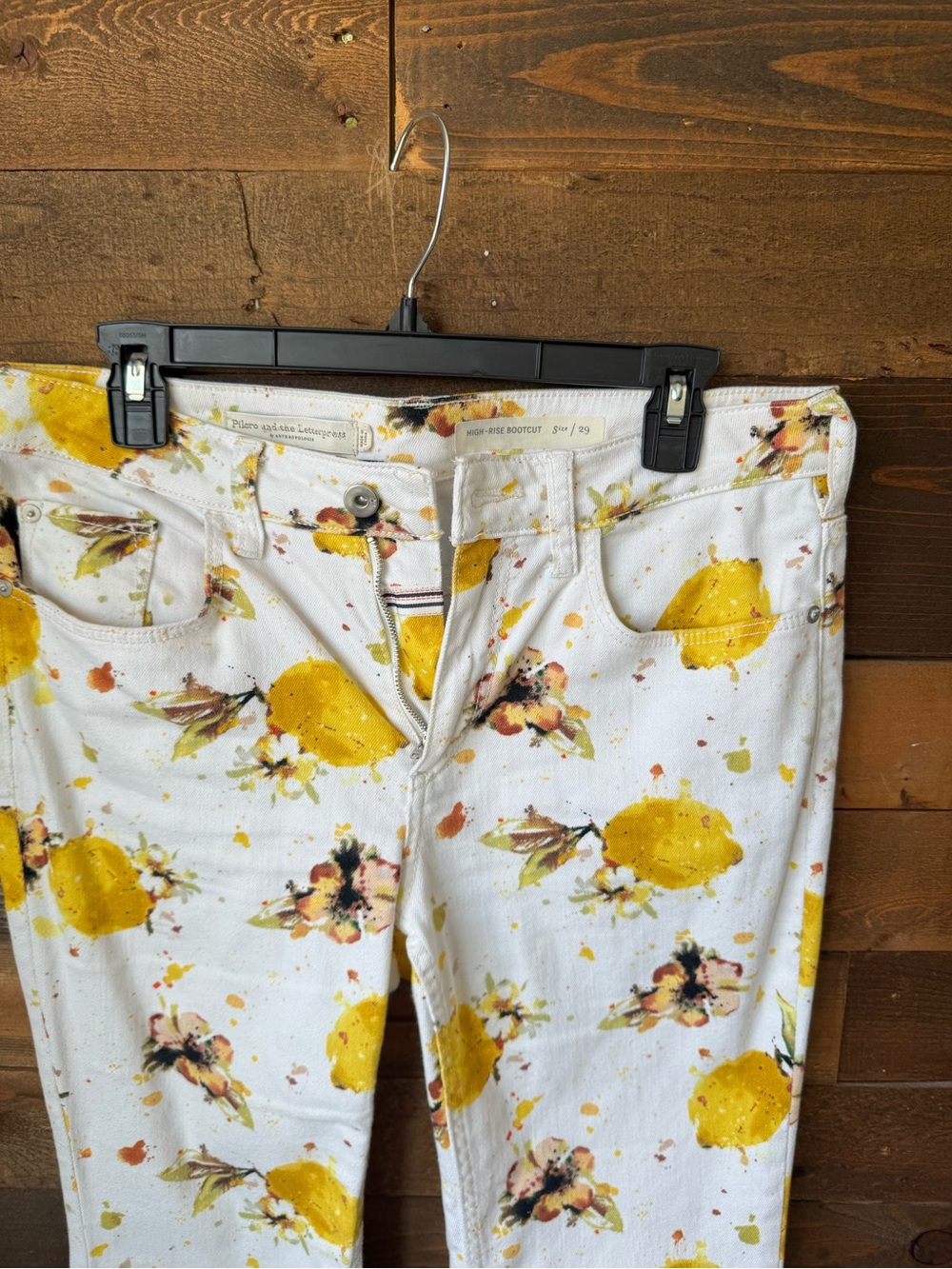 Pilcro Lemon kick flare pants - Picture 4 of 7